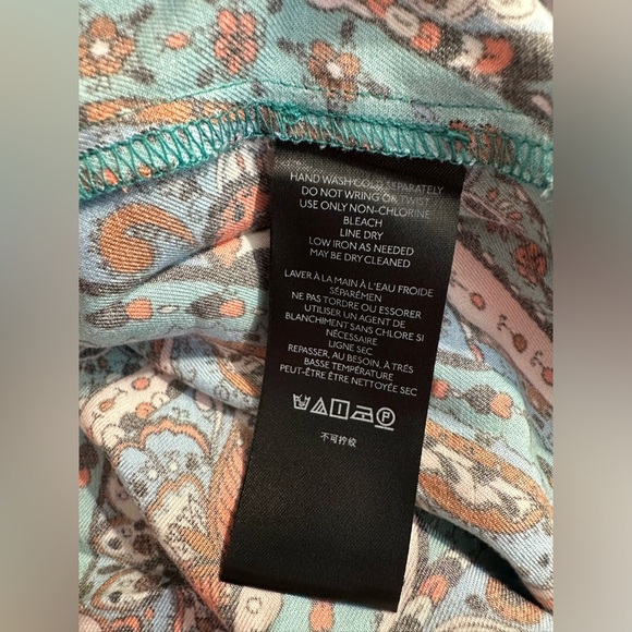 New Anthro MAEVE The Paz Blouse Patchwork Paisley Shirt Top Colorful Floral Pink - Picture 13 of 16